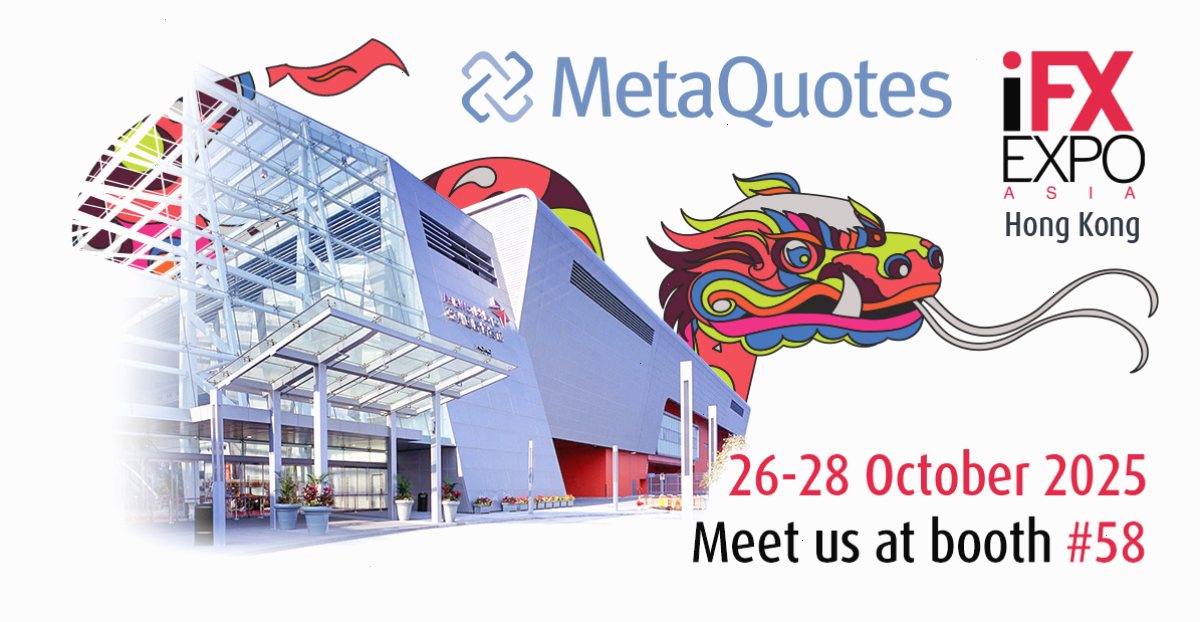 MetaQuotes —— 香港 iFX Expo Asia 2025 黄金赞助商